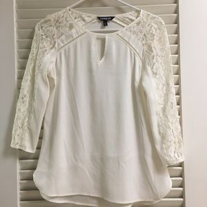 Express Silk and lace top
